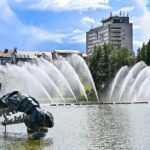 Per Panevėžio gimtadienį Senvagėje – naujas vandens spektaklis „Atspindžiai“